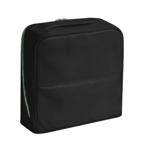 Neceser de aseo vertical impermeable y portátil para brochas y cosméticos