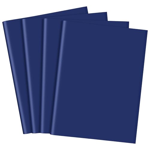 BOUBONI 100 Sheets Navy Blue Tissue Paper Bulk 20 x 14.5 inches Gift Wrapping Paper for Flower Artworks Crafts Holiday Party Decoration