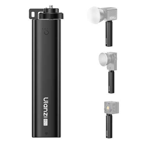 ULANZI BG5 Handheld Battery Grip 92.16Wh&Power Bank with...