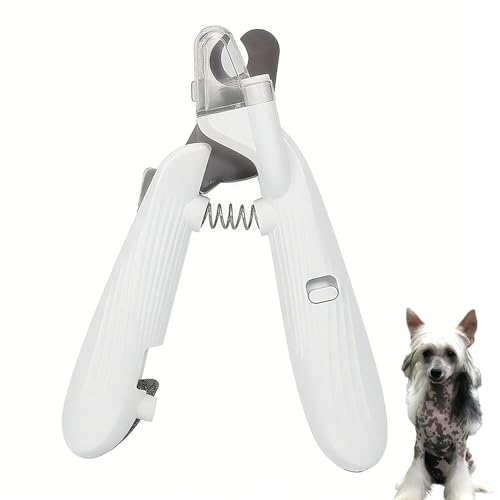 Lifetips チャイニーズ・クレステッド・ドッグ ペット爪切り 犬爪切り 猫つめきり 飛び散り防止 軽量静音 安全簡単 初心者 ペット用爪きり 犬爪やすり 爪研ぎ LEDライト付き 切りやすい 切りすぎ防止 爪やすり付き 爪収納カバー設計 握りやすい 爪トリマー 小型中型大型犬のサムネイル