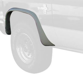 Bushwacker 40001-01 Chevrolet/GMC Extend-A-Fender Flare - Front Pair