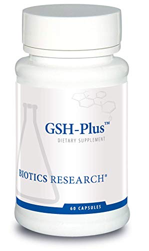 Biotics Research GSH Plus 150 milligrams Glutathione with NAC and Glycine, Strong Antioxidant, Healthy Inflammation, Detox Supplement, Cellular Health 60 caps