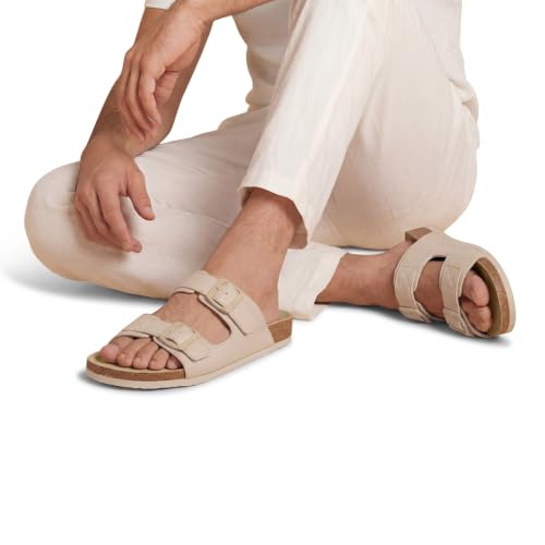 Image of Neeman's Cork Sandals for Men | Stylish and Fashionable Slippers for Boys
