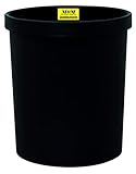 Metzger & Mendle 201S0100 Papierkorb schwer entflammbar schwarz