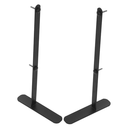 Mikikit Versatile Pegboard Gaming Stand 2pcs Adjustable Height Brackets for Office Display Craft