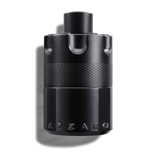 AZZARO The Most Wanted - Eau De Parfum Intense Homme - Fougère Ambré Boisé - Cardamome, Caramel Fondant & Bois Ambré - Tenue Longue Durée - Spray Vaporisateur