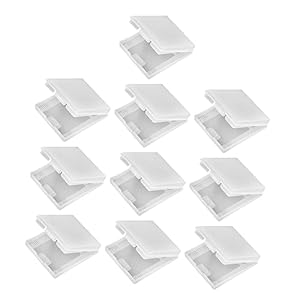 Toddmomy 10 Stück Spielkarten Aufbewahrungsbox Einsteckhüllen