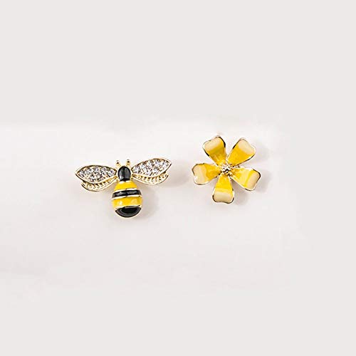 Boucles d'oreilles abeille fleur cadeau d'anniversaire idéal et mignon pour filles