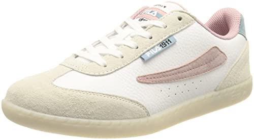Fila Byb Low Wmn, Zapatillas de Running Mujer, White Mauve Shadows, 42 EU