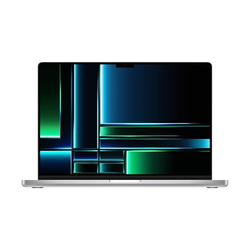 Image of Apple 2023 MacBook Pro with Apple M2 Pro Chip, 16-inch, 16GB RAM, 1TB SSD Storage - Silver (Renewed)