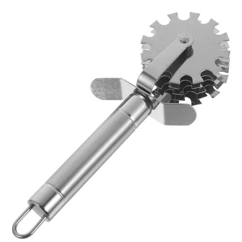 Ipetboom 1pezzi Batticarne in Acciaio Resistente Ruote per Ammorbidire Carne Strumento Multiuso per Manzo Maiale Pollo e Noci Utensile da Cucina Durevole