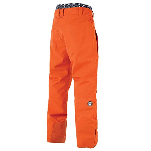 Pantalon de ski Object Pant orange imperméable et respirant