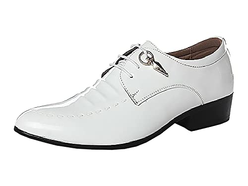 Amazon | 【25.0cm】 TBC-116白 レースアップ ドレスシューズ ホワイト