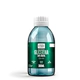Glicerina Vegetal 100% Pura - 300 ml | Uso Cosmético y Artesanal | Hidratante Natural para Piel, Cabello y Jabones y otros usos.