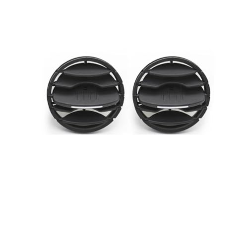 1 O 2 Piezas Para Tiguan 2010 2011 2012 2013 2014 2015 2016 2017 Cubierta Rejilla De Ventilación Aire Acondicionado Delantera Y Trasera Coche Salida Rejillas Salpicadero(Rear 2PCS)