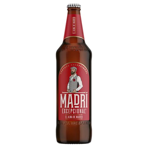 Madri Excepcional Premium Lager Beer 660ml (Bottle)