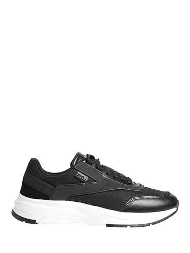 Baskets Calvin Klein noir HM0HM00750 en cuir et finitions premium