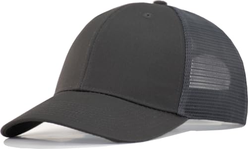 Image of TSSGBL M, L, XL, XXL Snapback Trucker Hats Baseball Caps Adjustable Blank Mesh Back Ball Caps for Men Women