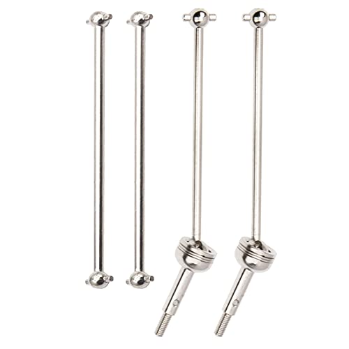Vgoohobby RC Metal CVD Drive Shaft Dogbone Joint Front Rear Set Upgrade Parts Compatible with WLtoys 144001 1/14 RC Car