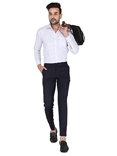 Image of UpToDate Fashion Mens Slim Regular Fit Formal Trouser Formal Pant for Men