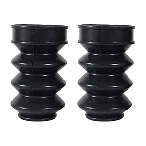Akozon Motorrad Gabelschützer 39mm 2er-Set