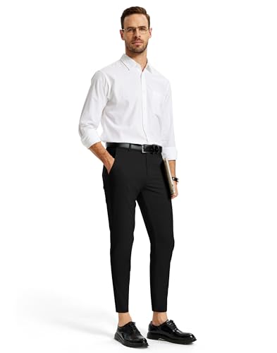 UPGET Mens Cropped Golf Pants