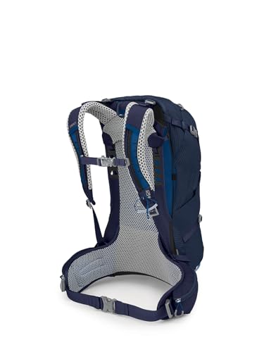 Image of Osprey Stratos 24L Men's Hiking Backpack, Cetacean Blue