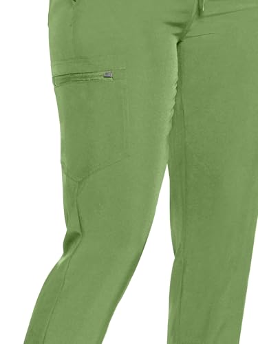 Image of COZYFIT Womens Scrub Pants - Soft Stretch Yoga Style with 5 Pockets, Slim Fit Jogger Scrubs Pants for Women