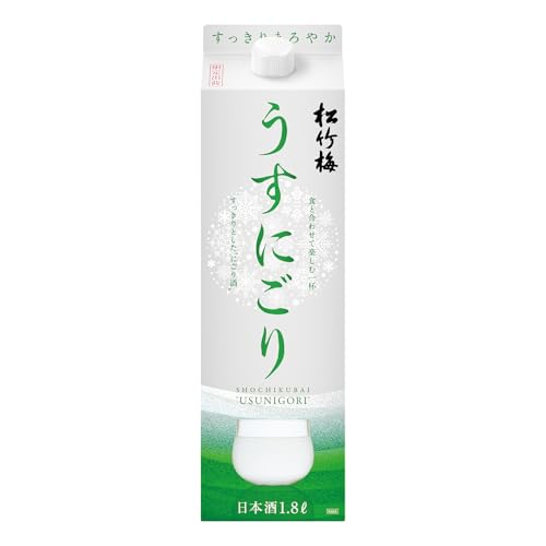 松竹梅 うすにごり 紙パック 1800ml