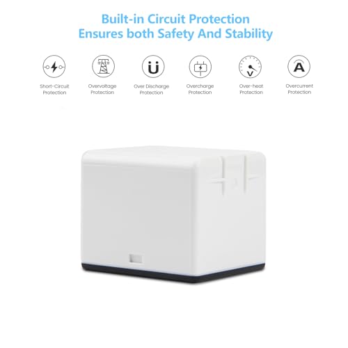 Image of 2-Pack A-1 Upgraded Batteries for Arlo Pro, Pro 2, Battery Compatible with Arlo VMC4030 VMC4030P VMS4230 VMS4430 VMS4530 VMS4230P VMS4430P VMS4530P-100NAR Camera, VMA4400 A-1B A-1C