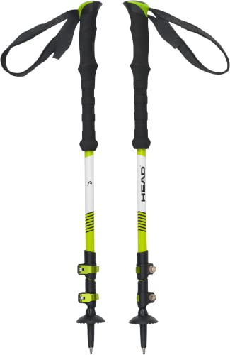 Bastones de senderismo HEAD regulables con mango ergonómico de PP y EVA 3