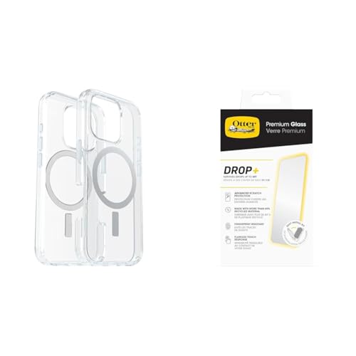 Coque MagSafe iPhone 16 Pro transparente antichoc protection ecran verre fin