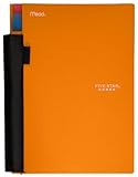 Five Star Advance Wirebound Notebook, 2-Subject, 100 College-Ruled Sheets, 9.5 x 6 Inch Sheet Size, Orange (72911)
