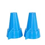 OQPWSZZ Electrician Vehicle Wire Nut Kit for Vehicle Trailer Hitch Decoration,Funny Rear Hanging Ornament Accessory,Display Piece for Trucks SUVs RVs Use,with Red/Black Silicone Tubing (blue)