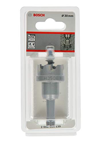 Bosch Professional Carbide Lochsäge Precision for Sheet Metal (Edelstahl, Ø 30 mm, Zubehör Bohrmaschine) – Ansicht 1