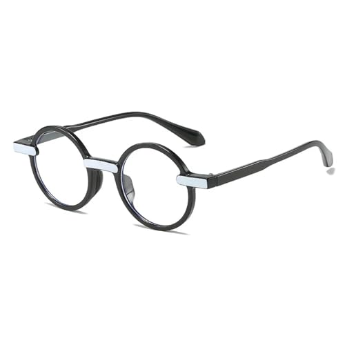 Lunettes de soleil rondes UV400 verres multicolores punk contre l'éblouissement