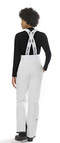 Arctix Damen Umweltfreundliche Traverse Latzhose, weiß, Medium (8-10) Regular