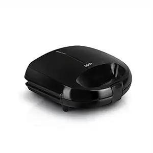 Glen Electric Sandwich Maker with Non-Stick Coating Plates, 750w - Black (3024BSW) 2 Years Warranty