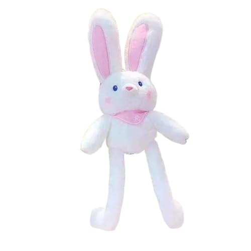 引き出し ウサギ ぬいぐるみ 耳が伸びる 足が伸びる ふわふわ もこもこ かわいい うさぎ 楽しいおもちゃ ストレス解消おもちゃ 15cm キーホルダー 持ち運びが簡単 プレゼント