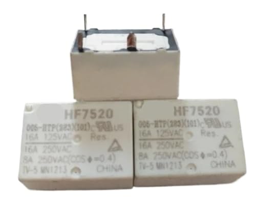 Relais HF7520 012-HTP haute isolation thermique 16A 4 broches
