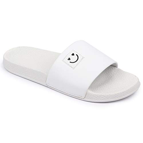 PERY-PAO Sliders Mens White, Black, Red, Sky blue Solid Design Flip Flop & Slippers