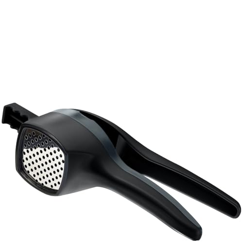 GEFU Kartoffel- & Spätzlepresse PRESCO | Mit 3 Edelstahlscheiben für Kartoffeln, Obst, Spaghetti-EIS & Spätzle | Robuste Qualität, leichte Reinigung