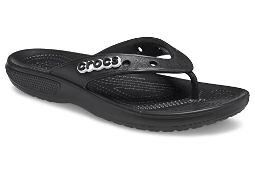 Crocs Unisex Adult ClasscCrocsFlip Black Flip-3 Men/ 4 UK Women (M4W6) (207713-001)