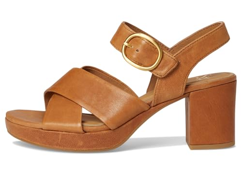 Sofft Women's Lizzie Heeled Sandal, Luggage, 84