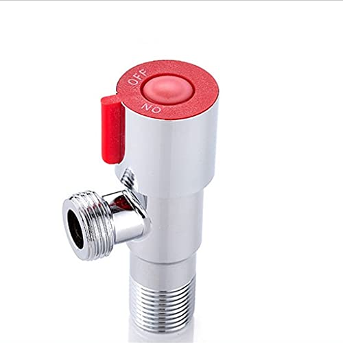 Válvula de acero inoxidable G1/2 antiturbulencias para regular agua de baño lavamanos 2