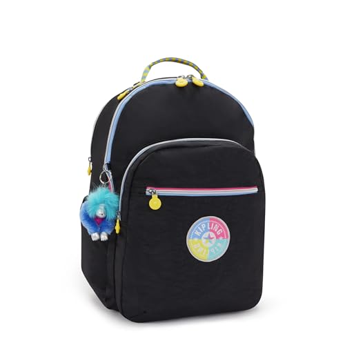 Image of Kipling Women's Seoul Extra Large Fc 17 inch Laptop Backpack, Durable, Roomy with Padded Shoulder Straps, Built-In Protective Sleeve
