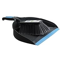 STARWAX - Kehrgarnitur - Zum Aufkehren zwischendurch - Gezahnter Rand - Ergonomisch - Gesplisste Borsten zur Staubaufnahme - 33 cm