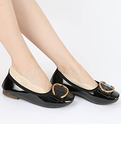 Panda Bros Women's Lace No Show Socks Low Cut Non Slip, Invisible with Flats, Pumps, Boat Liner Socks 7