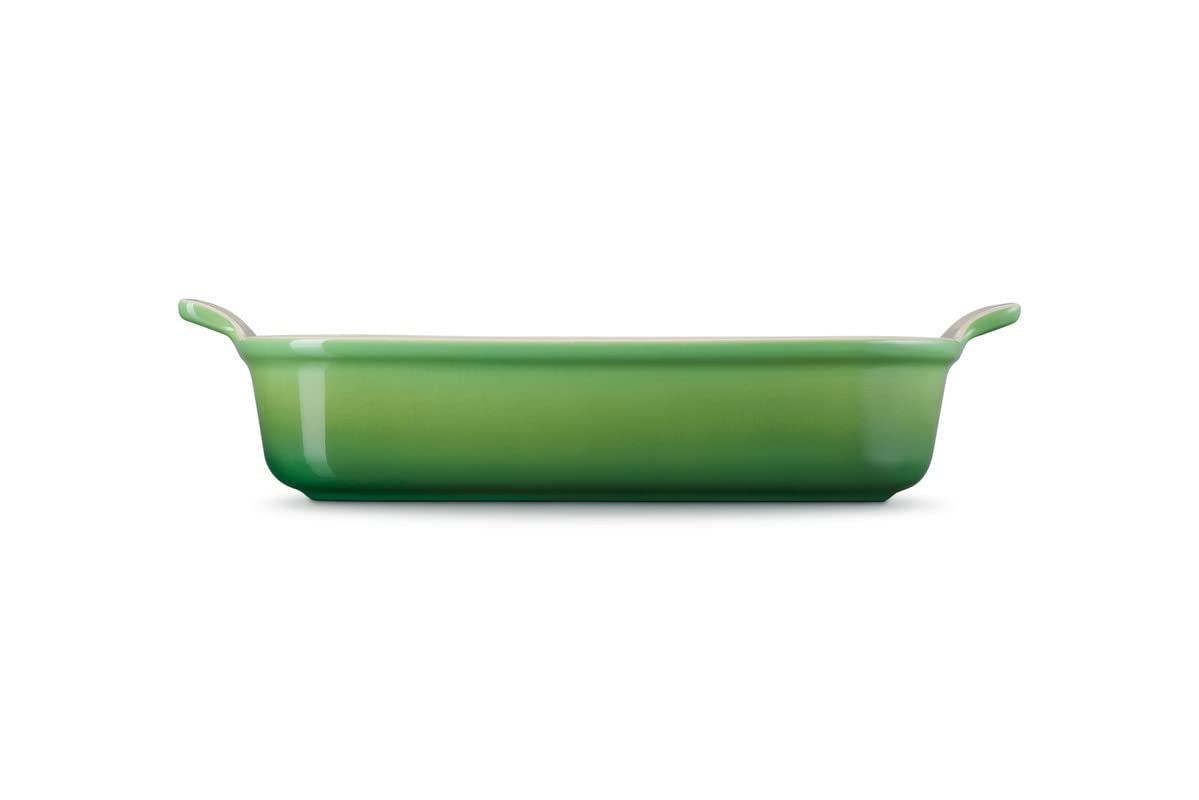 Le Creuset Heritage Rectangular Dish, Stoneware, 32 cm, 2.31 kg, Bamboo, 71102324080001