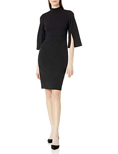 calvin klein split sleeve dress